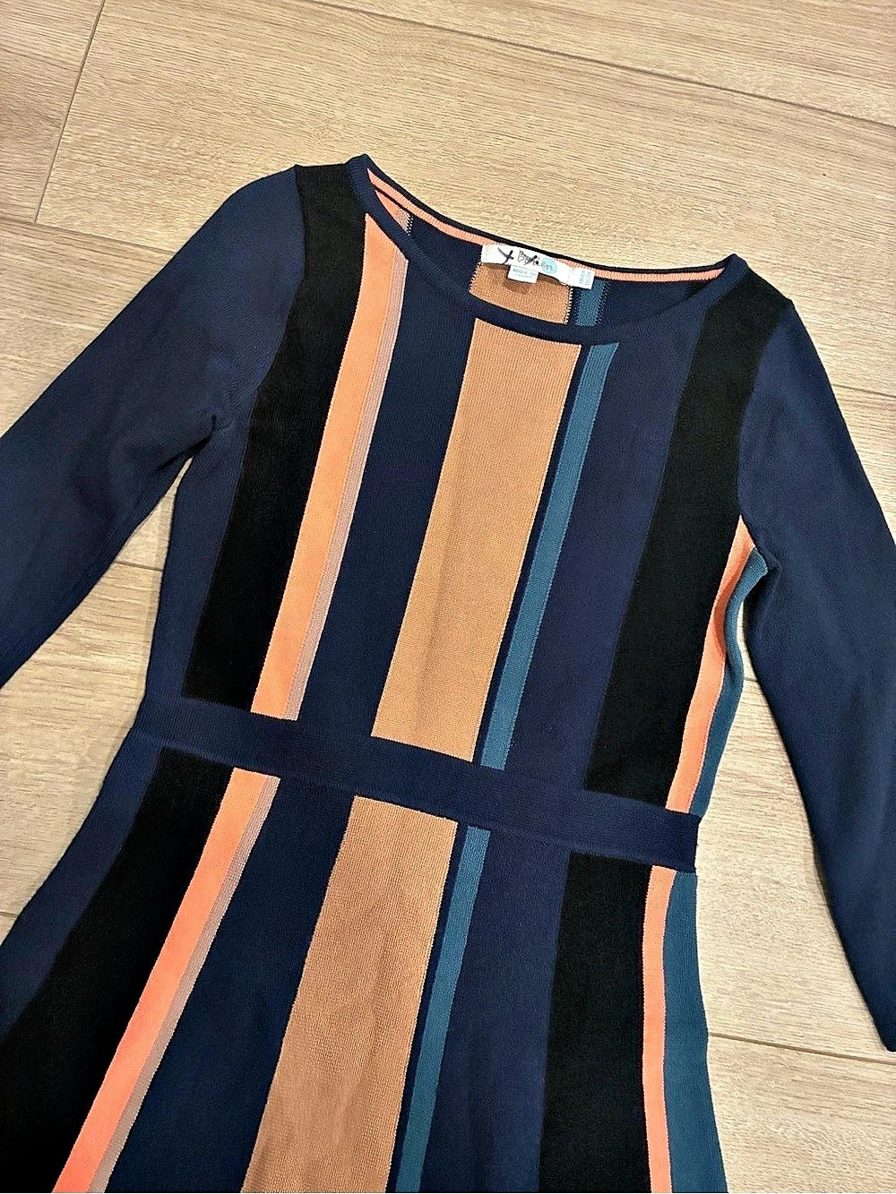 Boden Women’s Beatrice Striped Colorblock Sweater Dress Size 2R